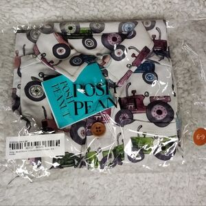 Posh Peanut White and Multicolor Kids Accessory